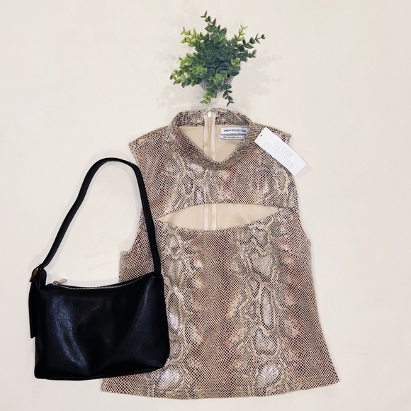 Urban Outfitters Tops - New Urban Outfitters Snakeskin Sleeveless Tank Top